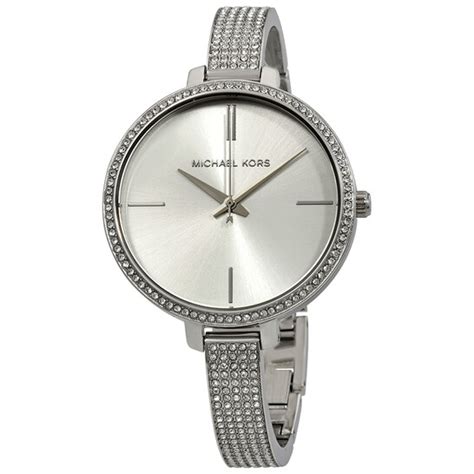 michael kors jaryn sliver gemstone watch|Jaryn Studded Silver.